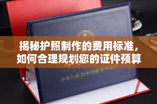 思茅揭秘护照制作的费用标准，如何合理规划您的证件预算？