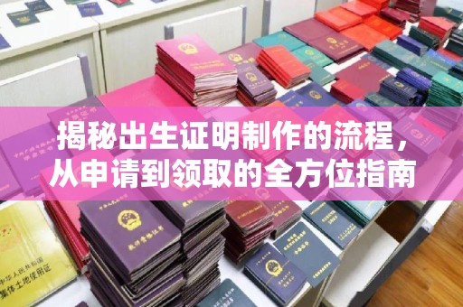 思茅揭秘出生证明制作的流程，从申请到领取的全方位指南