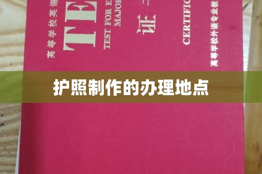 思茅护照制作的办理地点