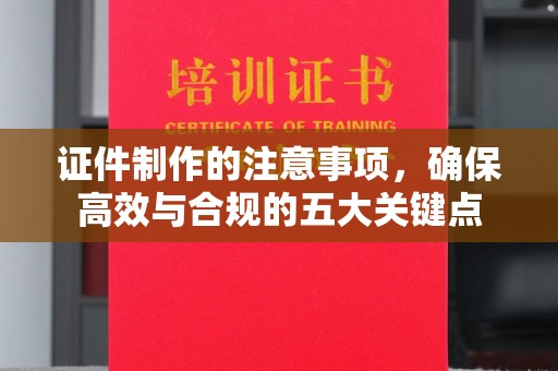 思茅证件制作的注意事项，确保高效与合规的五大关键点