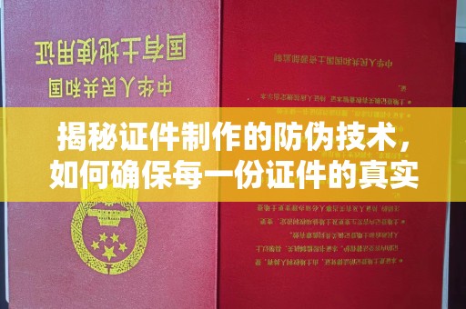 思茅揭秘证件制作的防伪技术，如何确保每一份证件的真实与安全