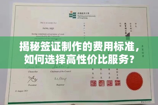 思茅揭秘签证制作的费用标准，如何选择高性价比服务？