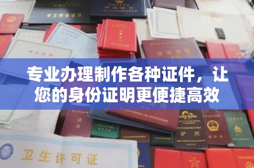 思茅专业办理制作各种证件，让您的身份证明更便捷高效