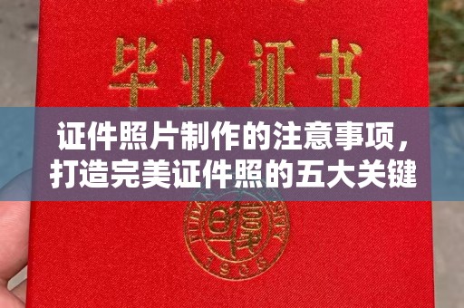 思茅证件照片制作的注意事项，打造完美证件照的五大关键点